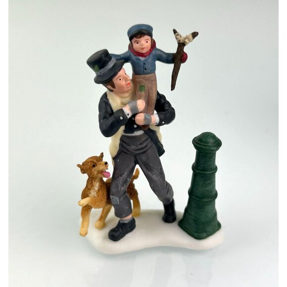 Department 56 Dickens Village Bob Cratchit Tiny Tim Heritage Collection Figure - Picture 7 of 13